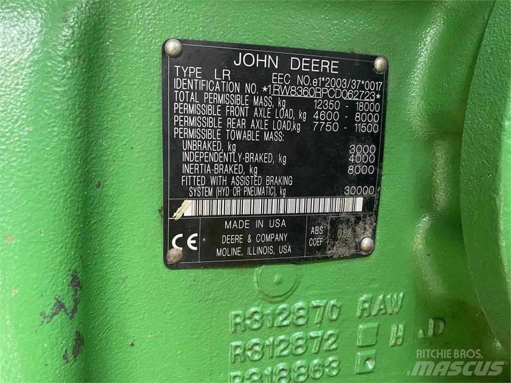 John Deere 8360R 拖拉机/农用车