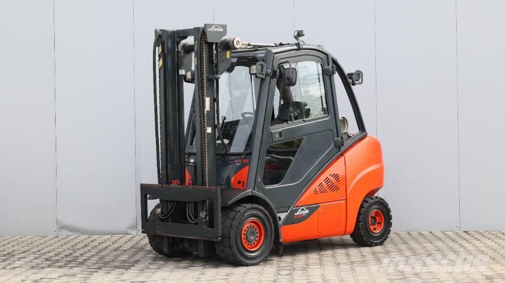 Linde H 35 T 天然气叉车