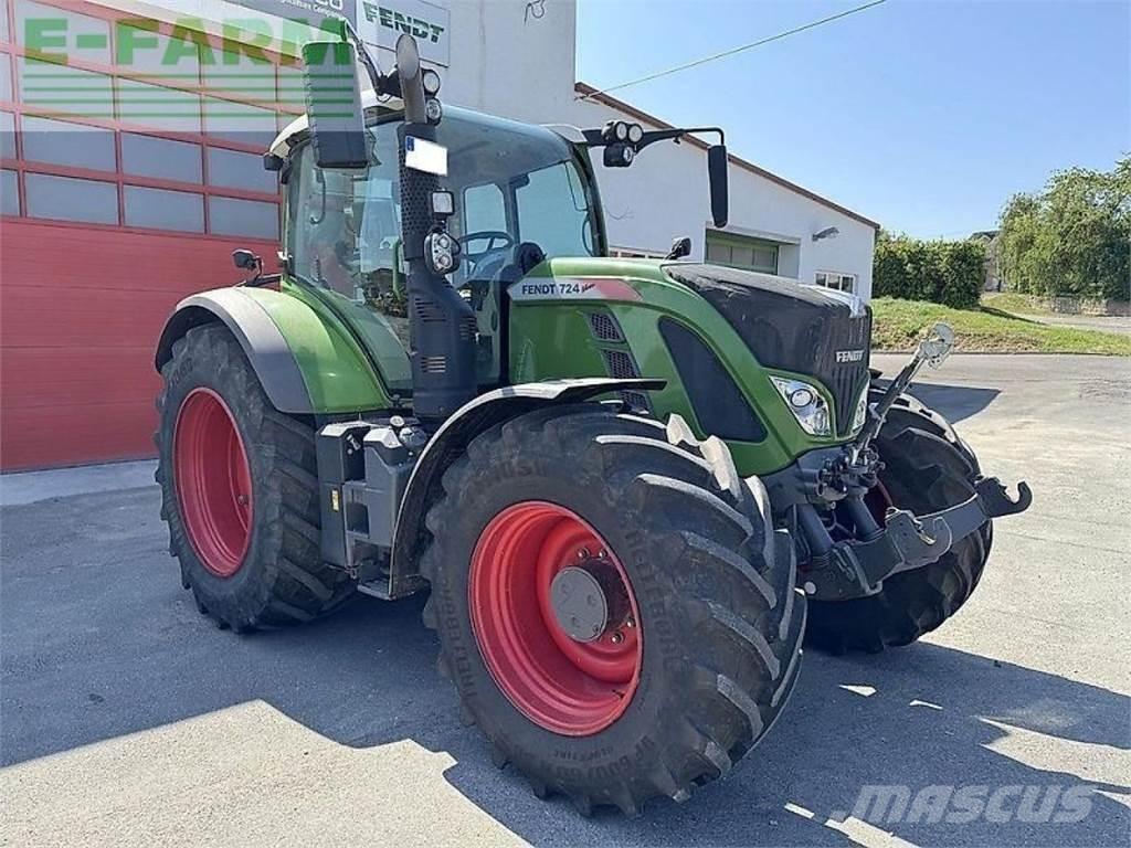 Fendt 724 s4 profi+ 拖拉机/农用车