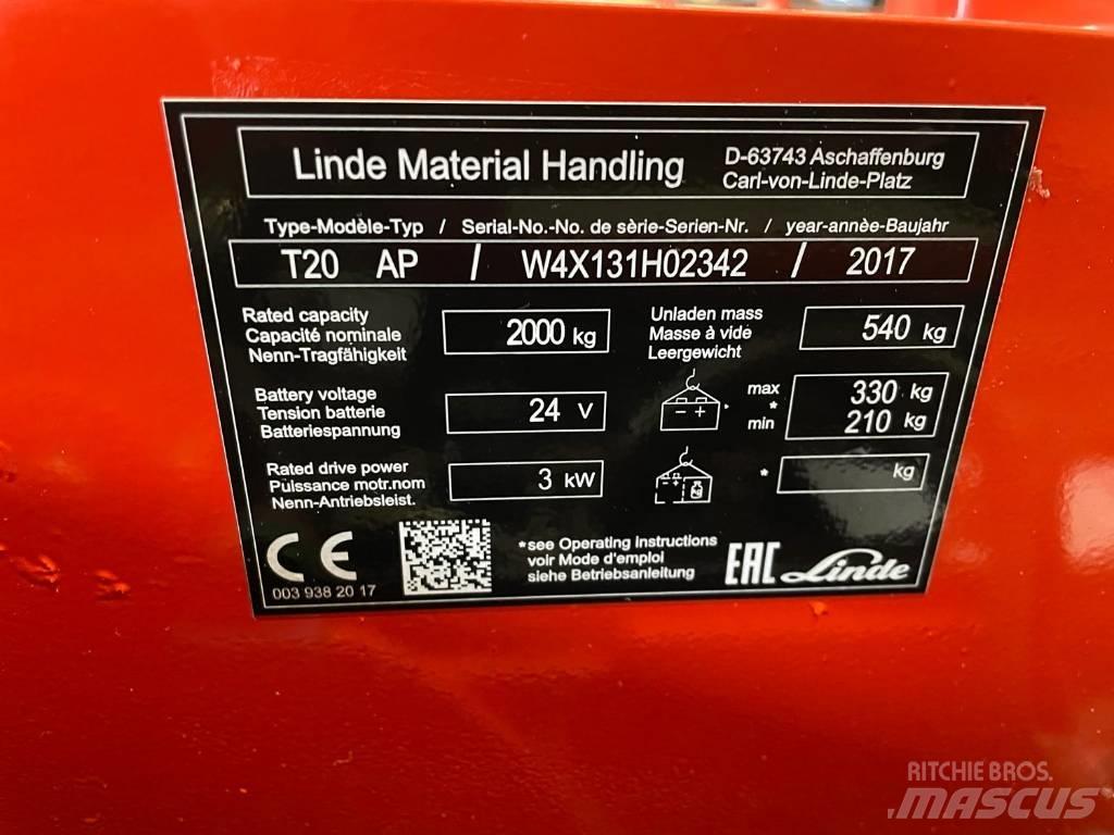 Linde T 20 手摇升降机