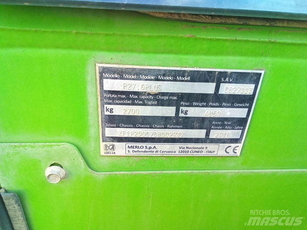 Merlo P 27.6 Plus 伸缩臂叉装车|叉装车