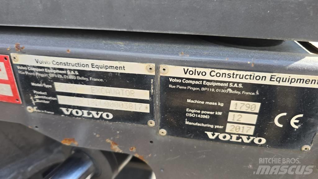 Volvo EC 18 小型挖掘机