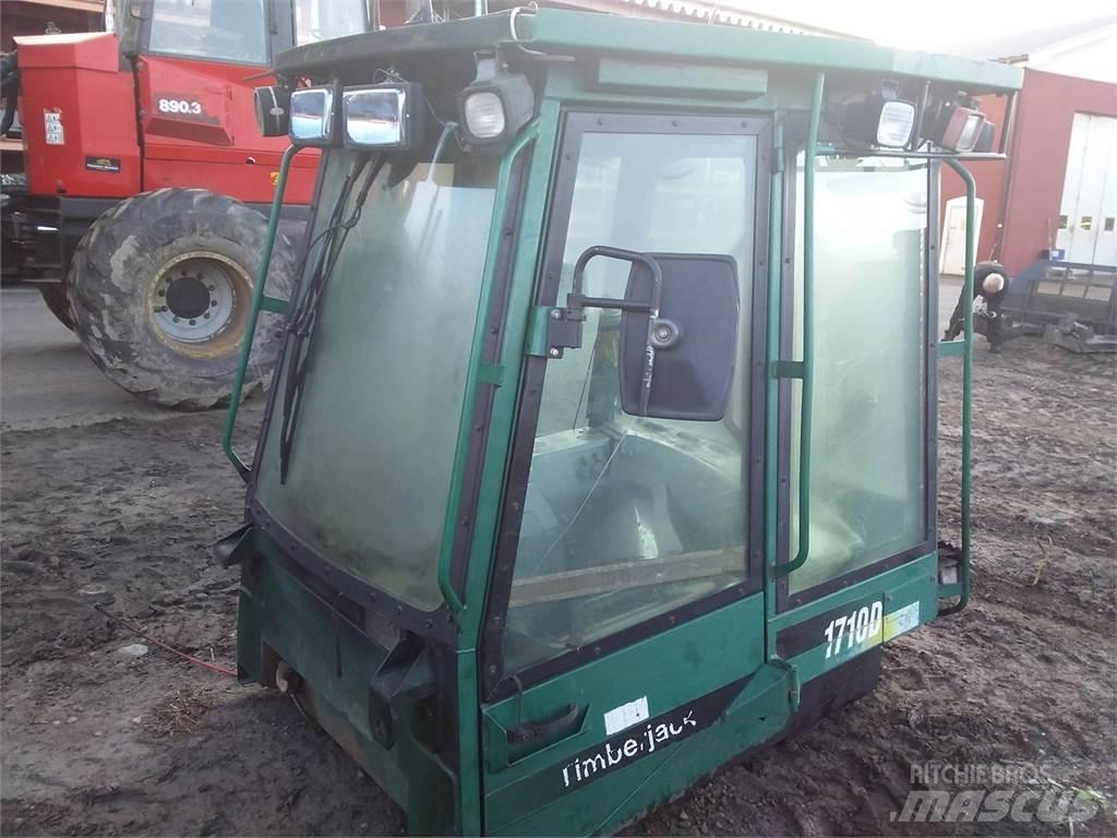 Timberjack 1710d 驾驶室与内部