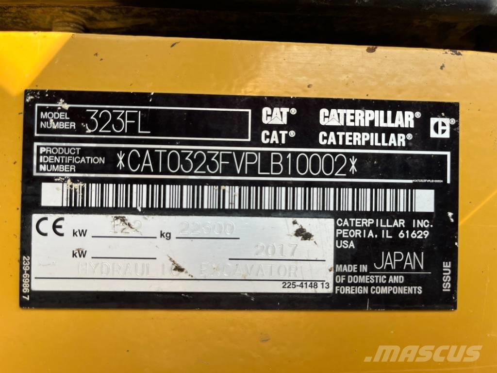 CAT 323 F L 履带挖掘机