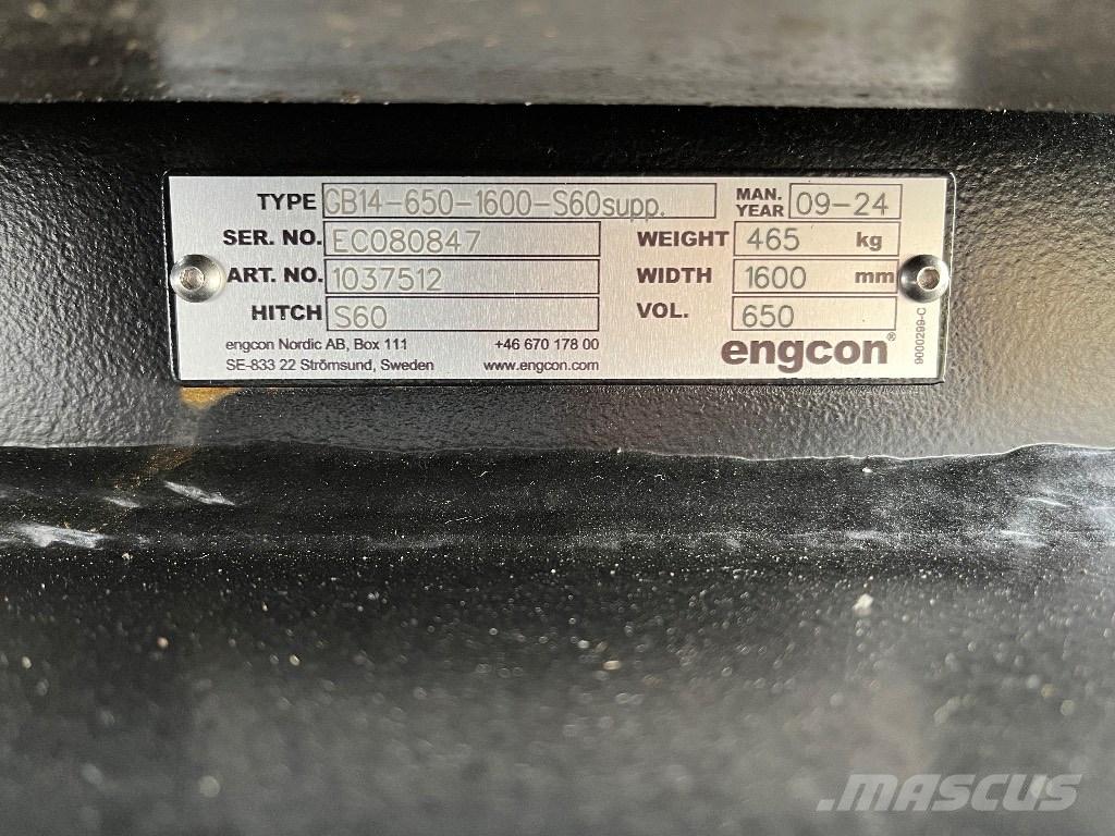 Engcon GB14 S60 Ny! 挖斗