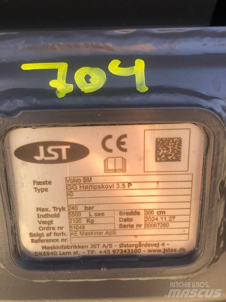 jst Højtipskovl 挖斗