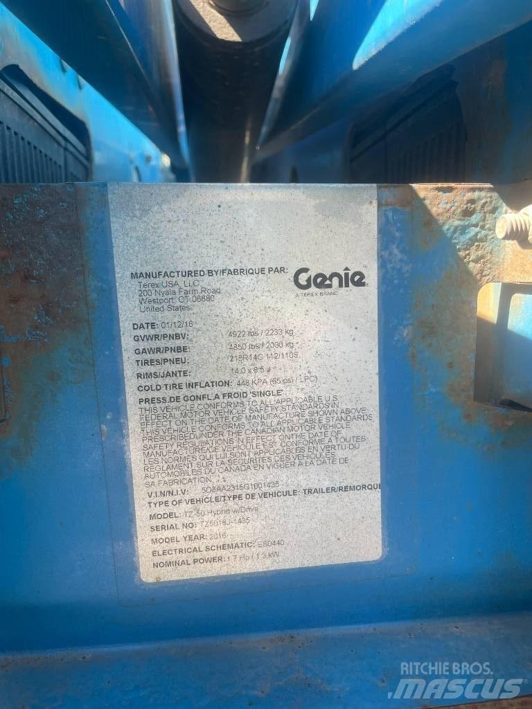 Genie TZ-50 拖拉移动式高空作业平台