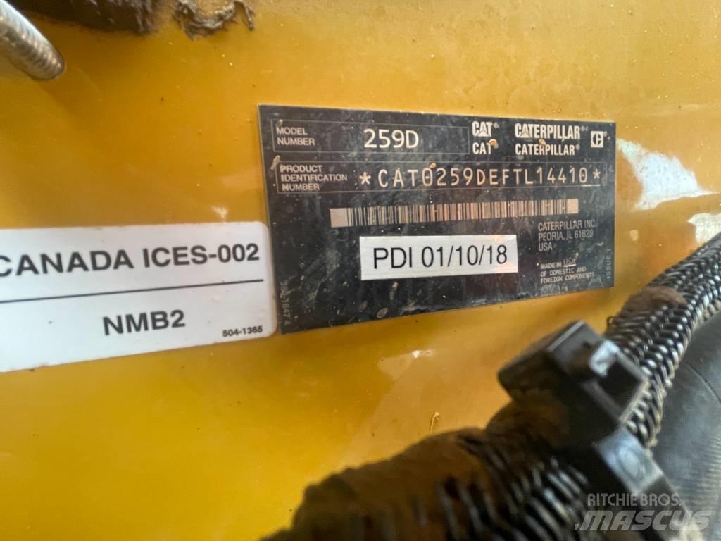 CAT 259 D 滑移装载机
