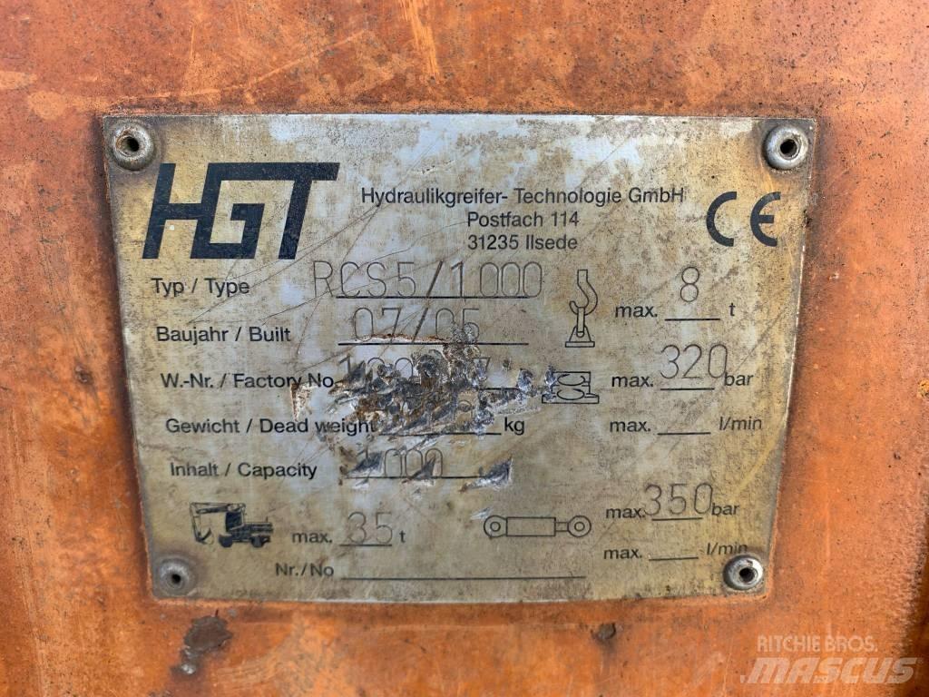 HGT RCS5-1000 抓斗