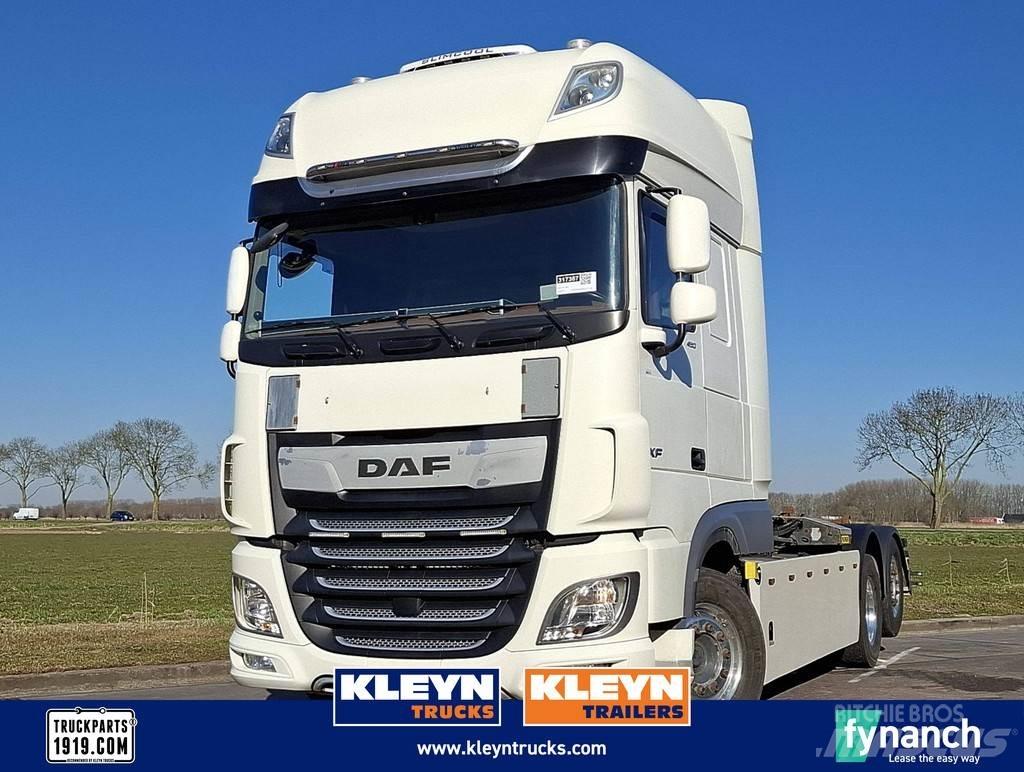 DAF XF 480 FAN 工程吊钩车