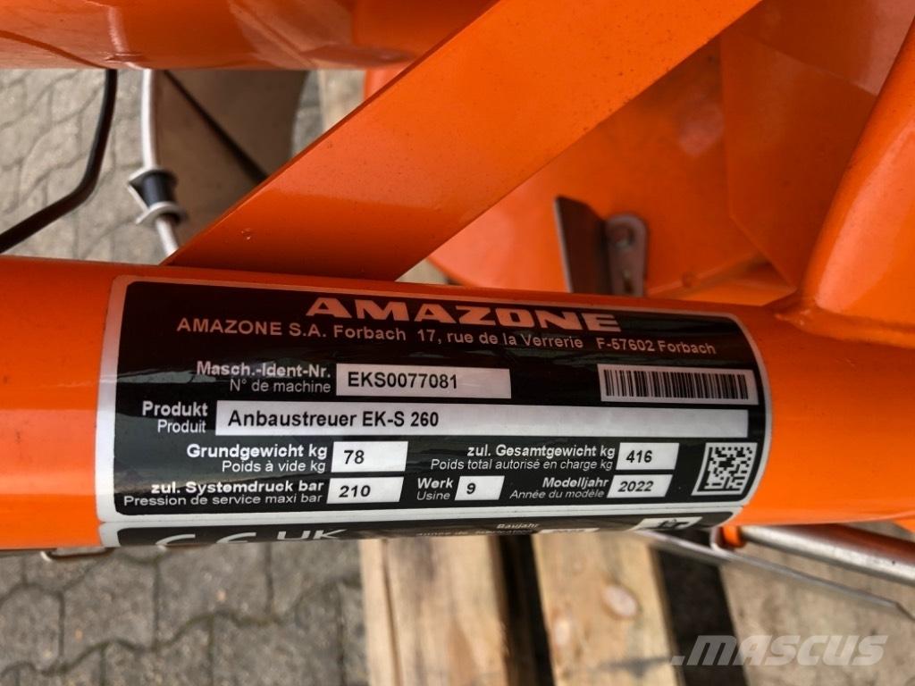 Amazone EKS 260 融雪撒布机
