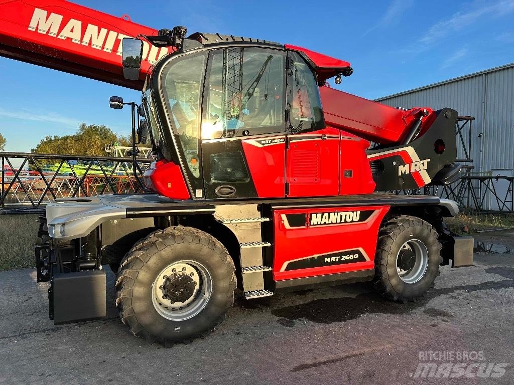 Manitou MRT 2660 伸缩臂叉装车|叉装车