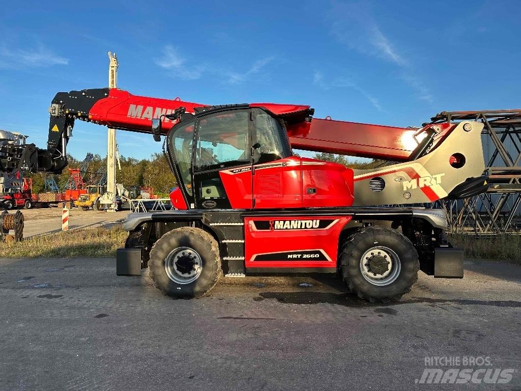 Manitou MRT 2660 伸缩臂叉装车|叉装车
