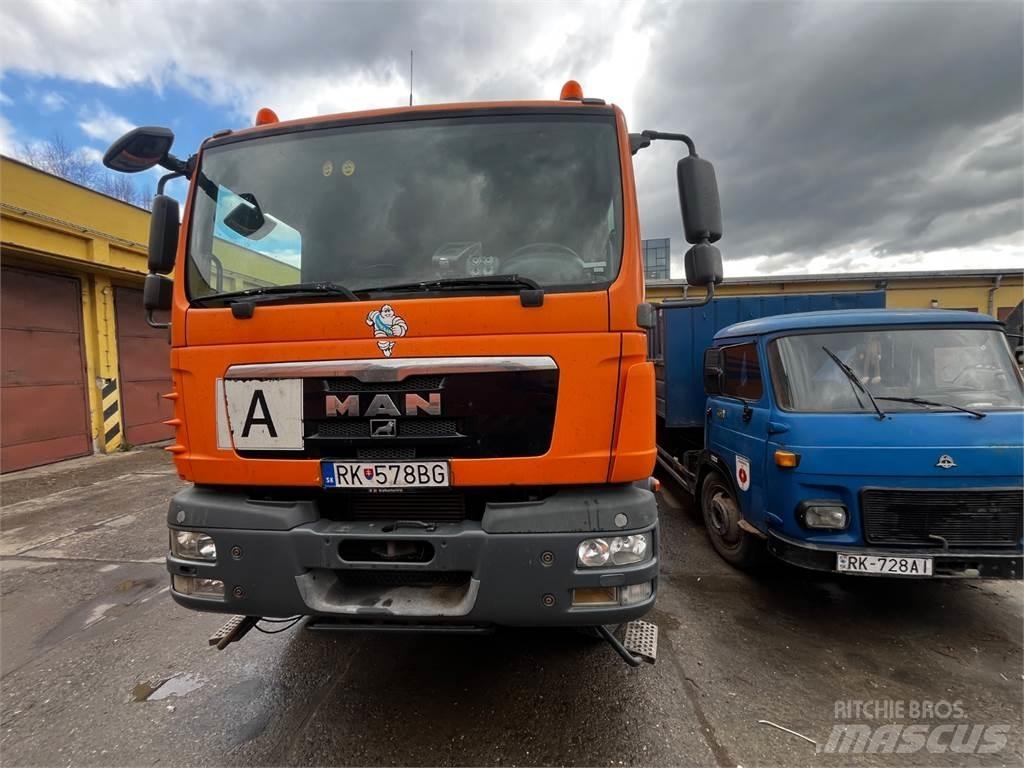 MAN TGM 18.250 4X4 平板车