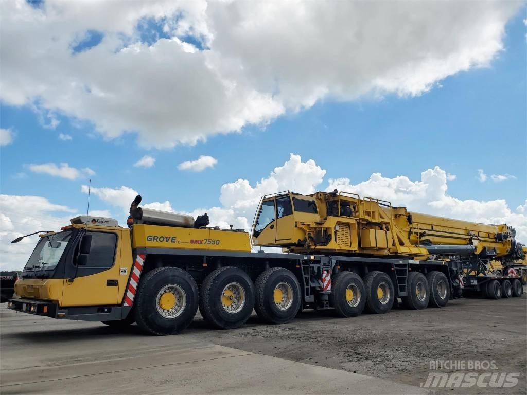 Grove GMK 7550 全地面起重机︳移动式起重机