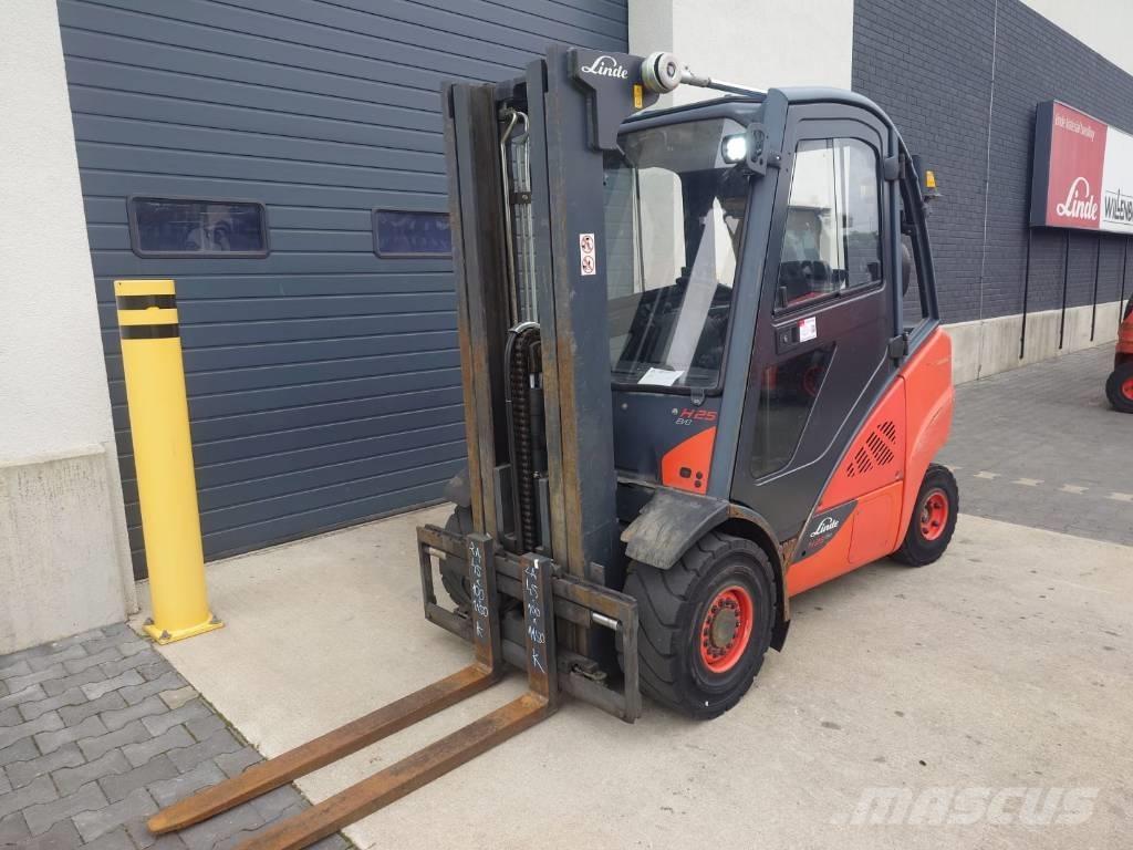 Linde H25/600D/393 柴油叉车