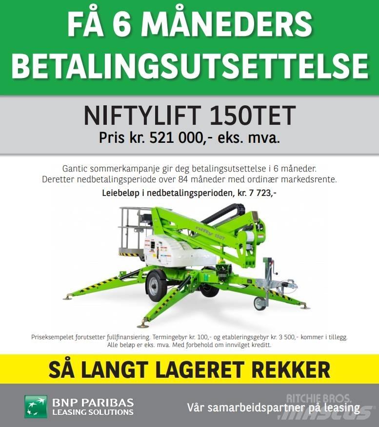 Niftylift 150TET 拖拉移动式高空作业平台