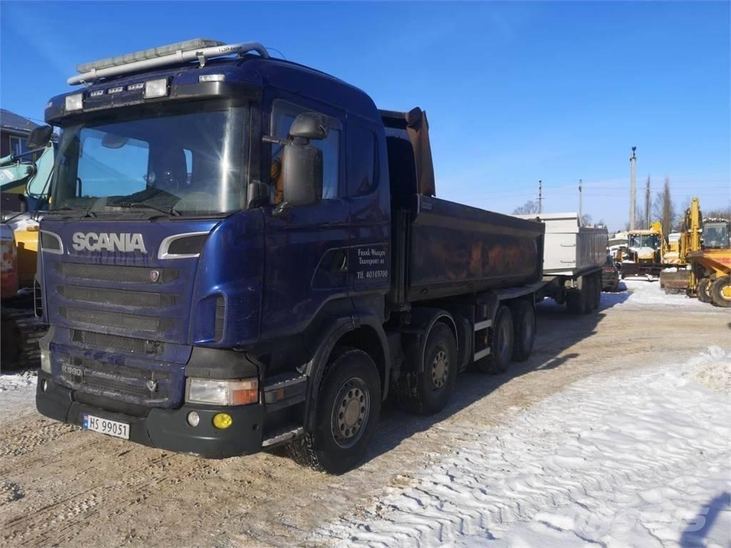 Scania R560 8x4 翻斗车
