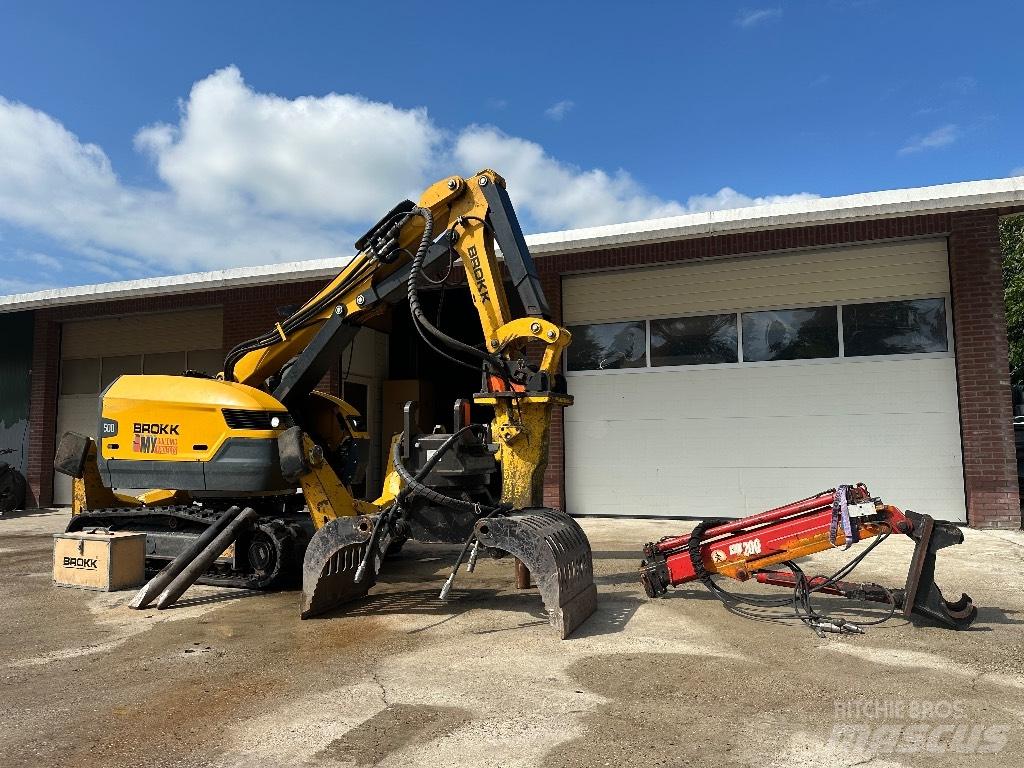 Brokk 500 组装挖掘机