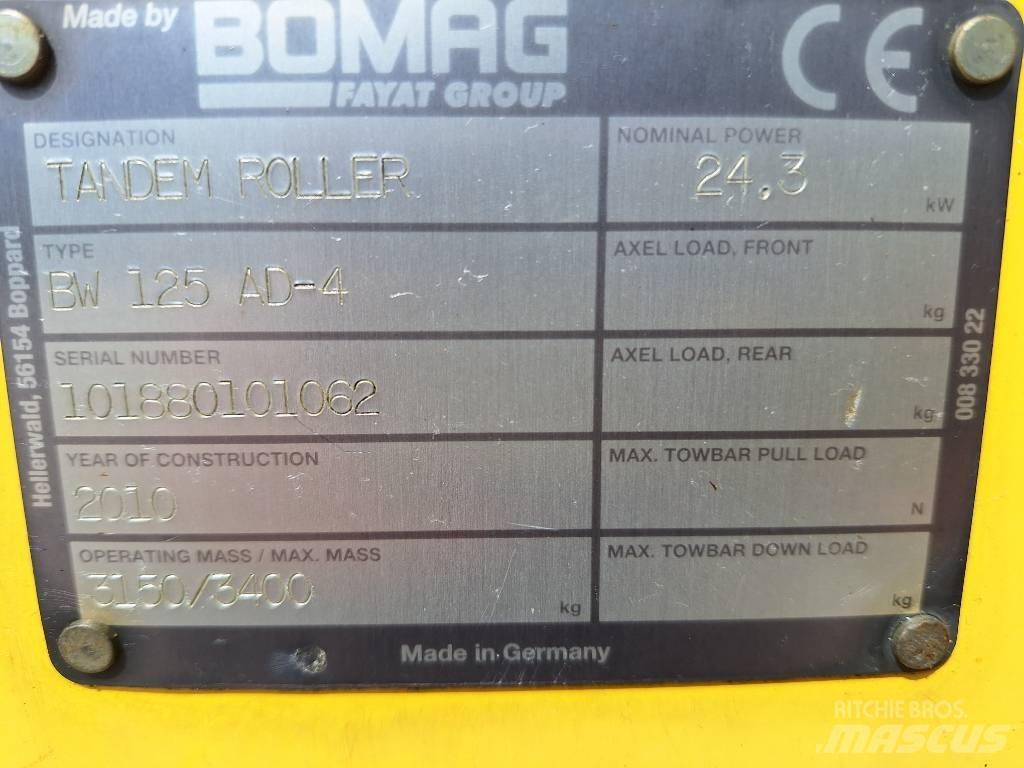 Bomag BW 125 AD-4 双轮压路机