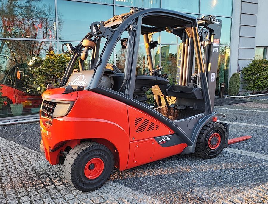 Linde H25T-02 天然气叉车