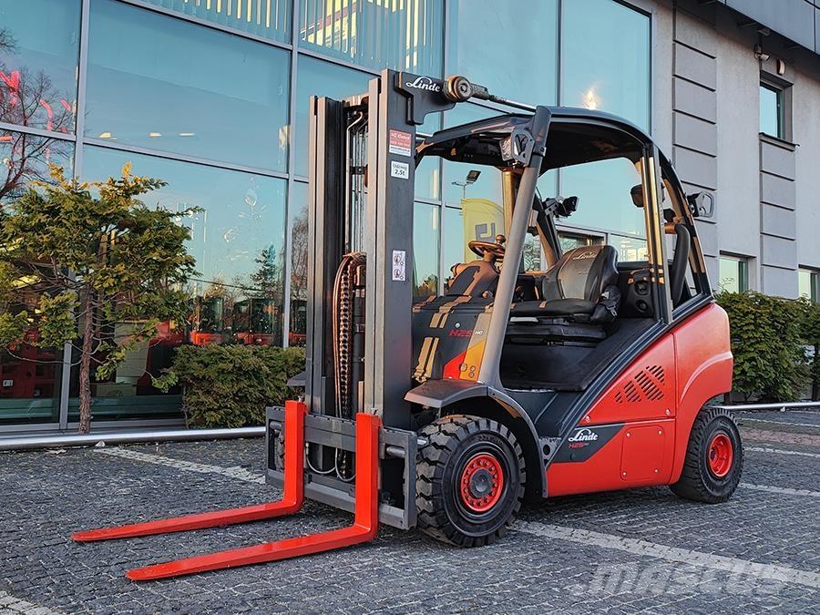 Linde H25T-02 天然气叉车