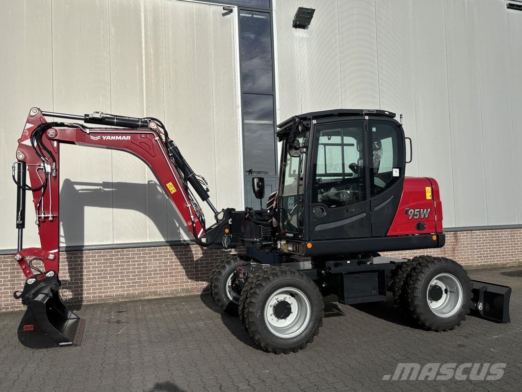 Yanmar B95W 轮式挖掘机