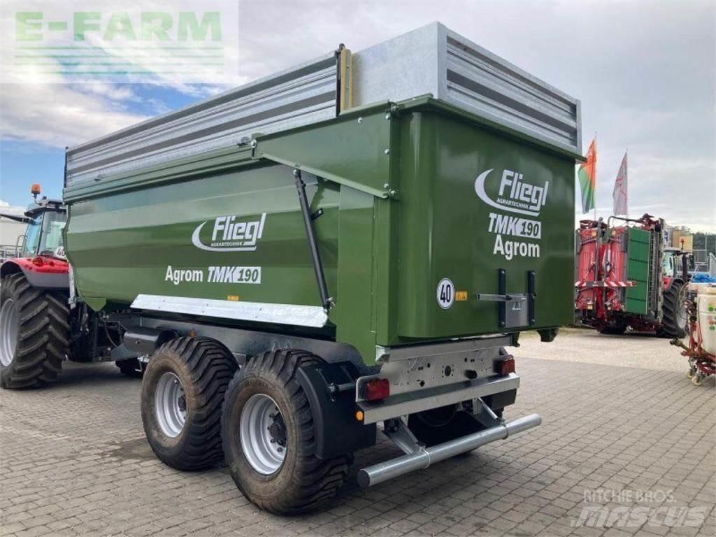 Fliegl tmk 190 fox 箱式拖车