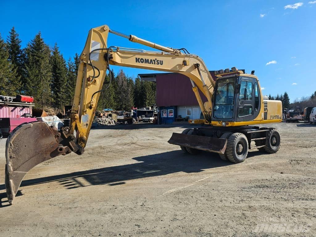 Komatsu PW 170-6 轮式挖掘机