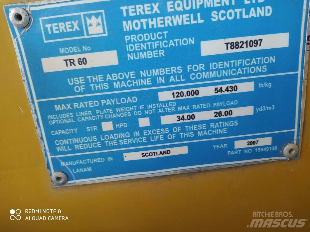 Terex TR 60 刚性自卸车