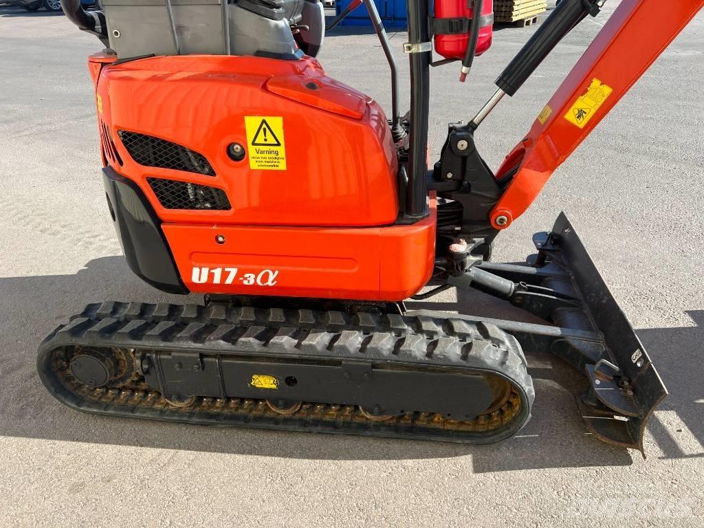 Kubota U 17-3 小型挖掘机