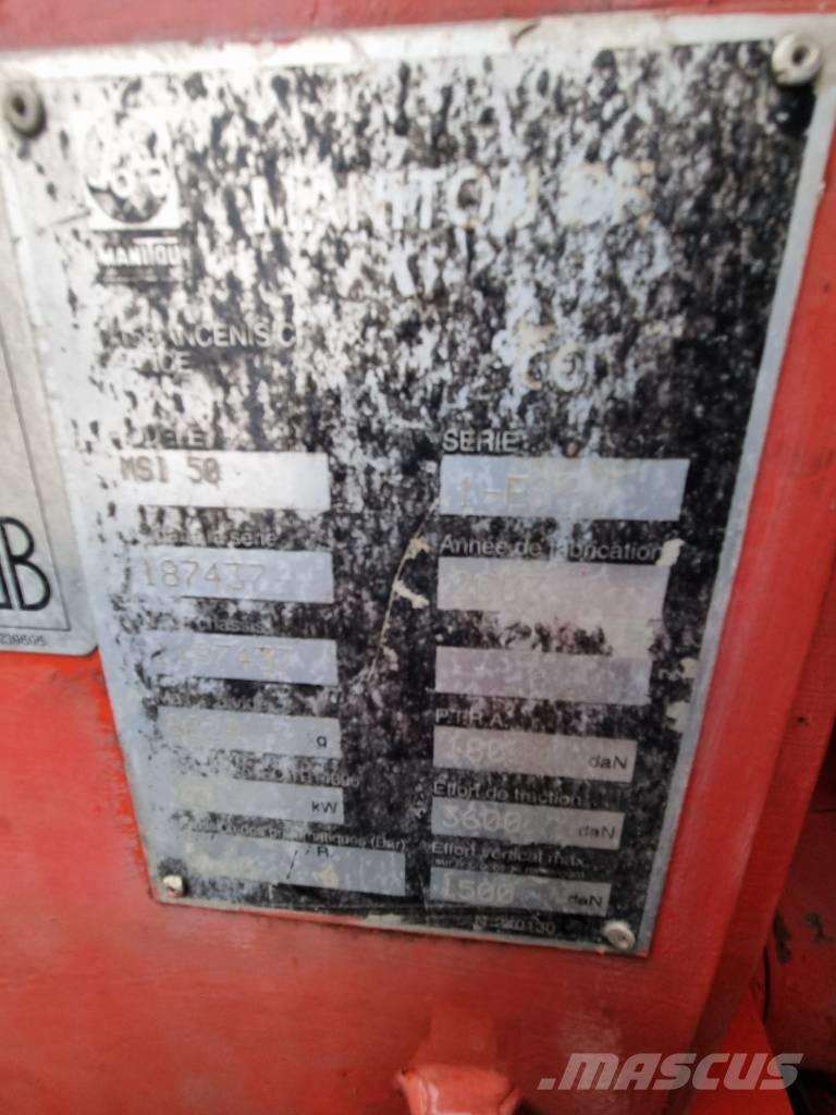 Manitou MSI 50 越野叉车|叉装车