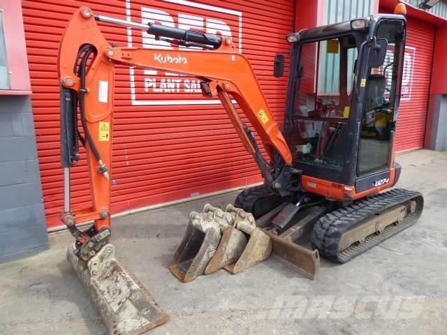 Kubota U 27-4 小型挖掘机