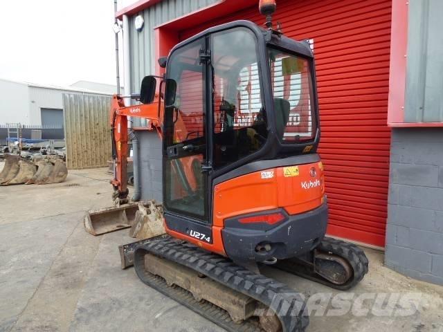 Kubota U 27-4 小型挖掘机