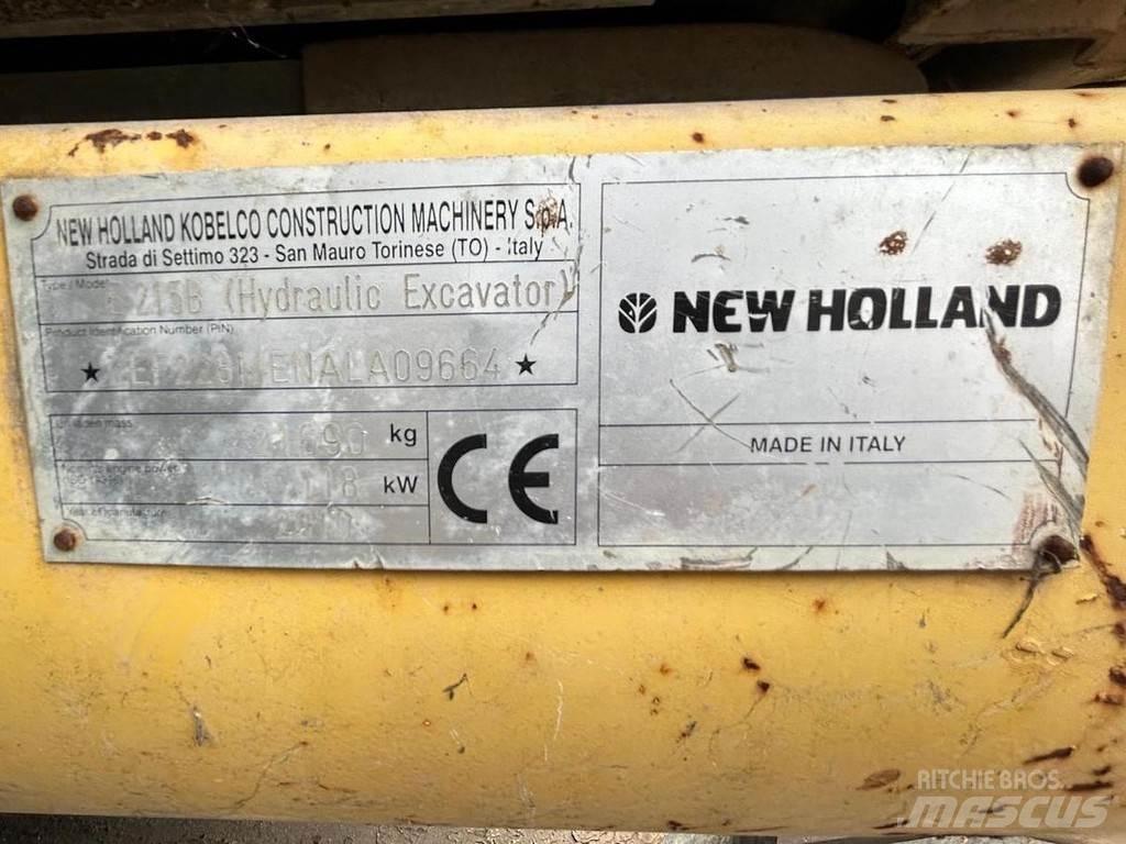 New Holland E215B 特种挖掘机