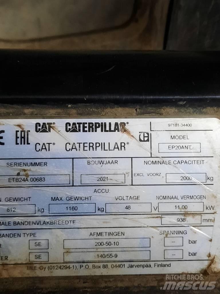 CAT EP20ANT 电动叉车