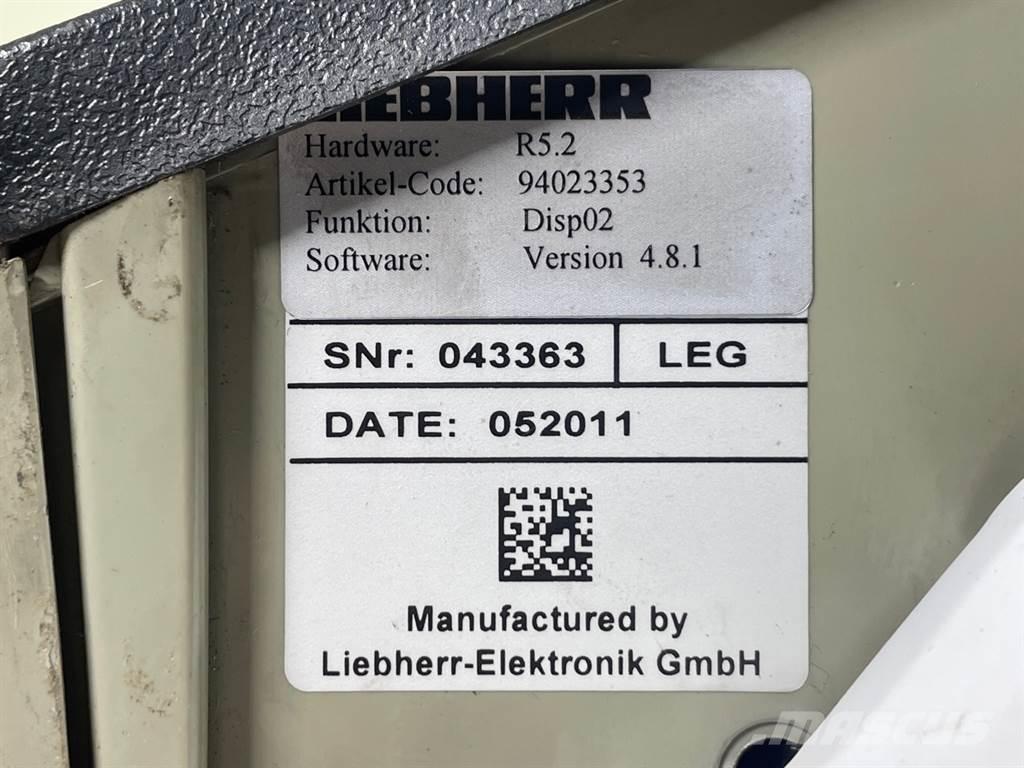 Liebherr A 924 C 电子设备