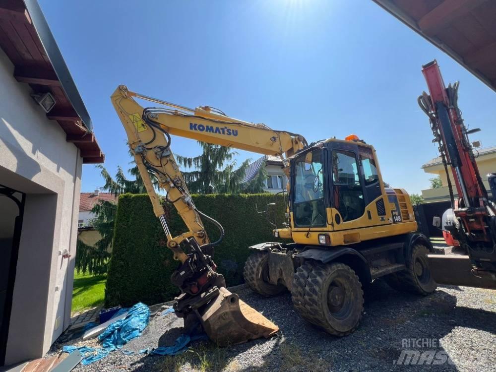Komatsu PW 148-8 轮式挖掘机