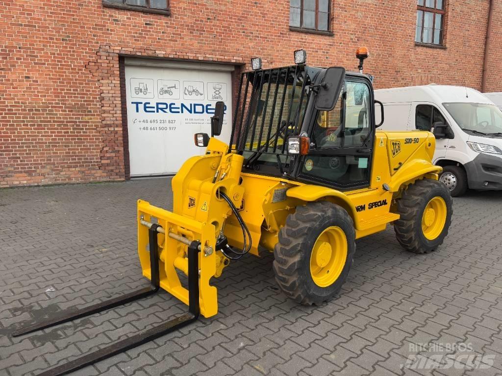 JCB 520-50 伸缩臂叉装车|叉装车