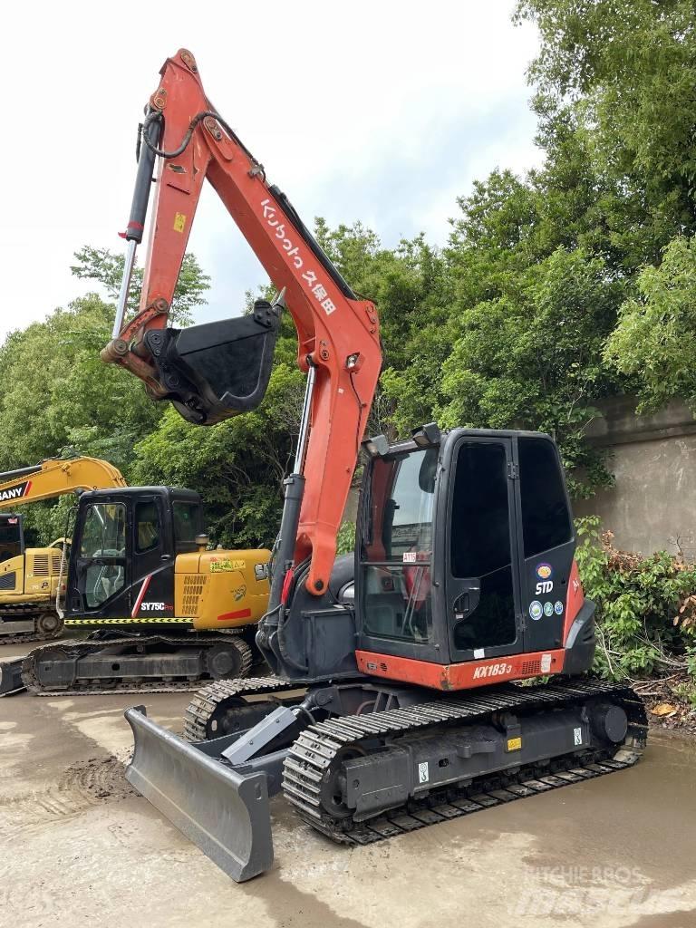 Kubota KX163 履带挖掘机