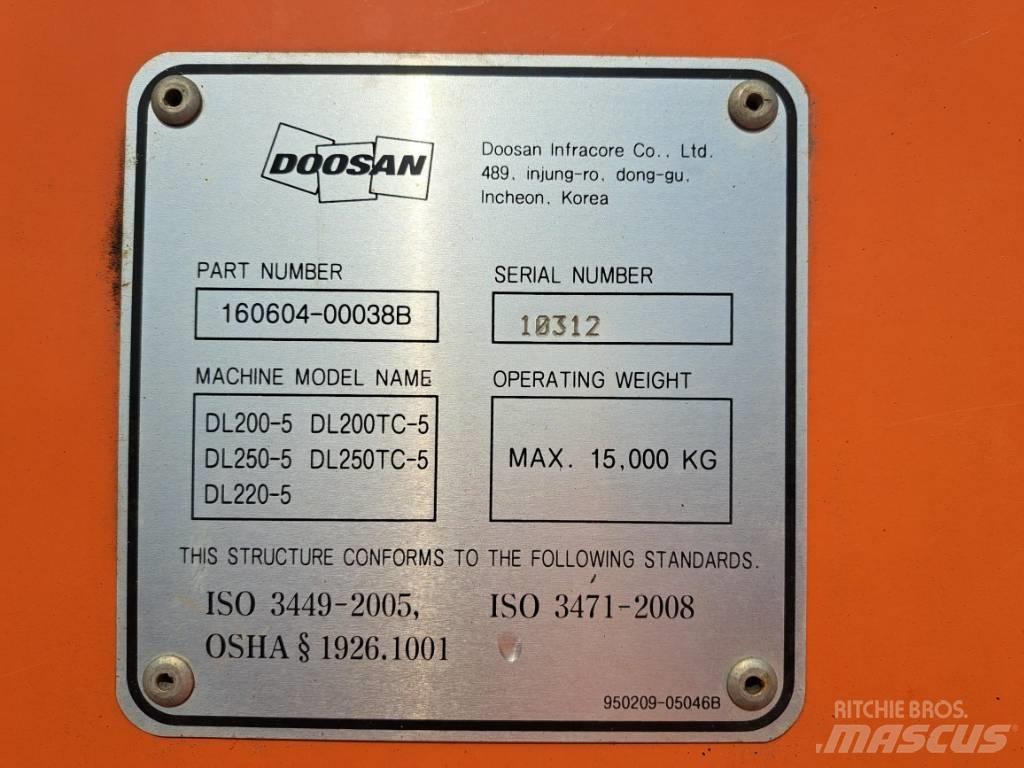 Doosan DL 220 轮式装载机