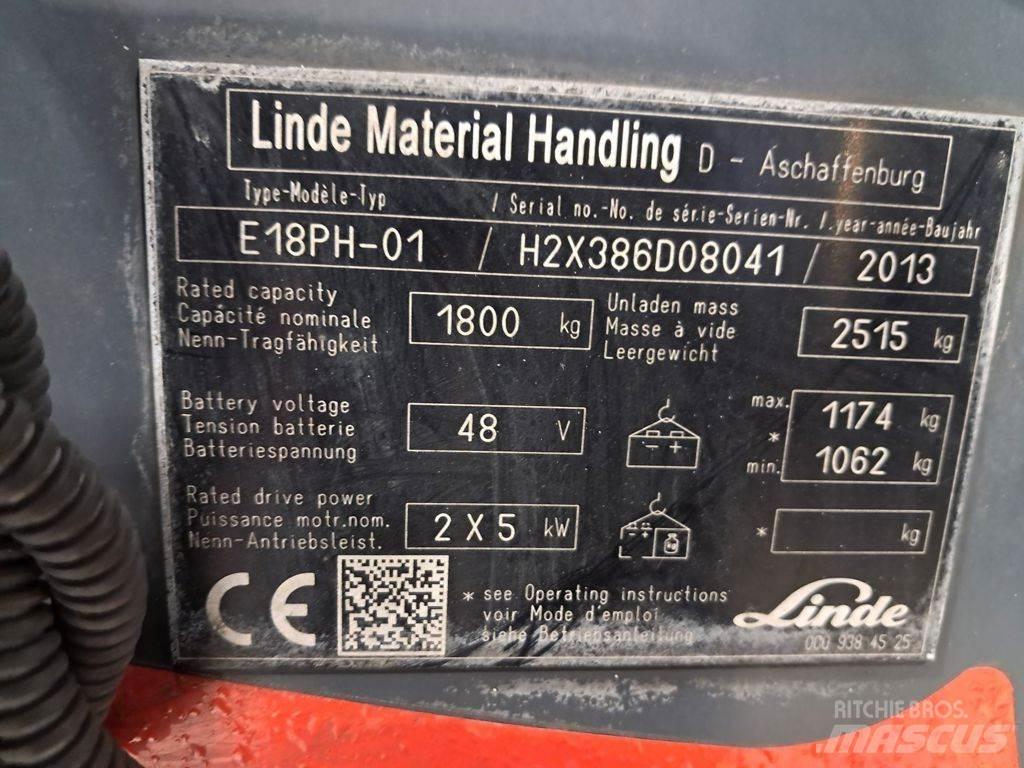 Linde E18PH 电动叉车