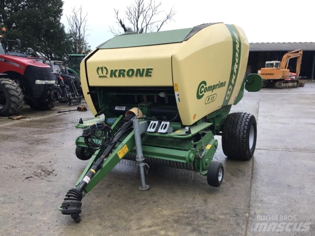 Krone Comprima f125 圆捆打捆机