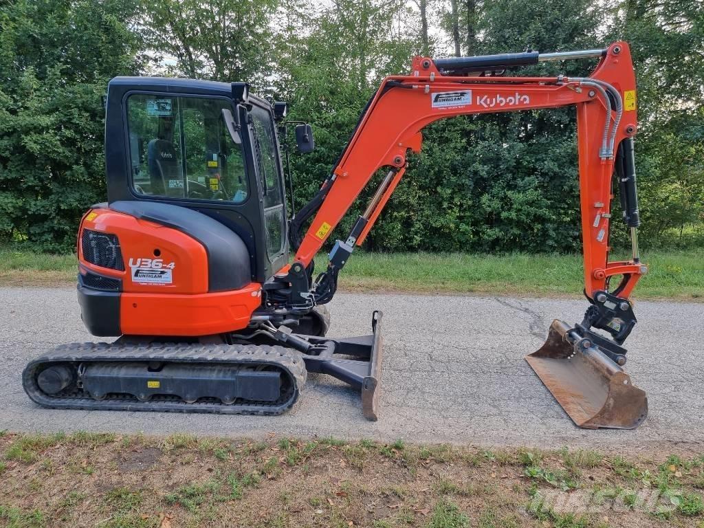 Kubota U 36-4 小型挖掘机