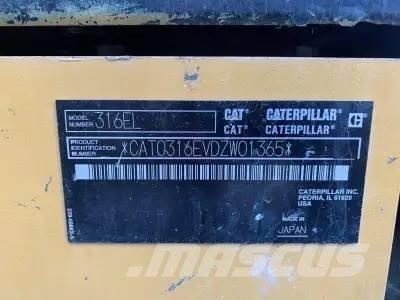 CAT 316 EL 履带挖掘机