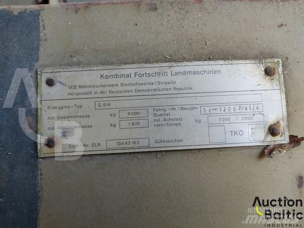 Fortschritt E 514 联合收割机