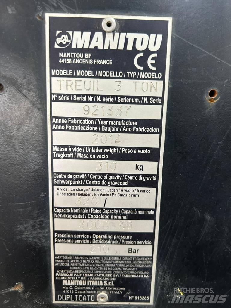 Manitou WINCH 3T 其他组件