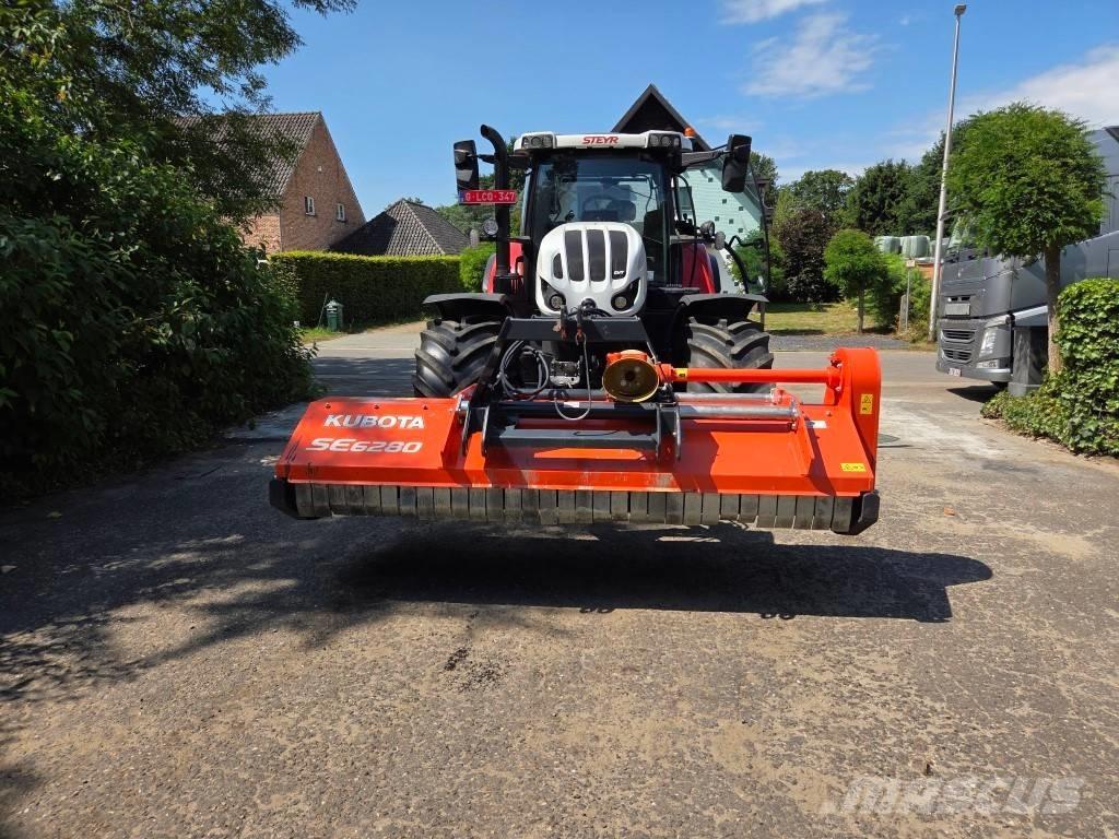 Kubota SE6280 牧场割草机和切顶器