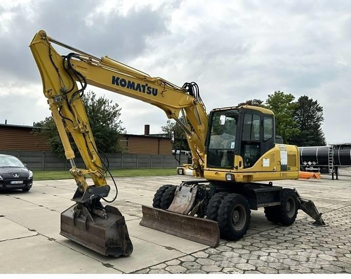 Komatsu PW 160-7E0 轮式挖掘机