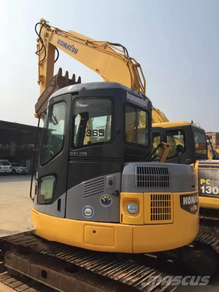 Komatsu pc 78us 中型挖掘机